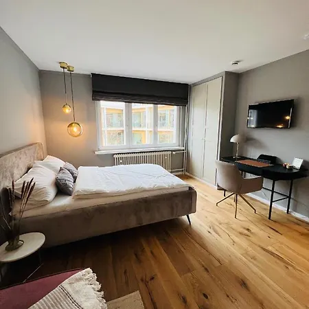 شقة Premium An Der Stadtmauer Im Og بادربورن